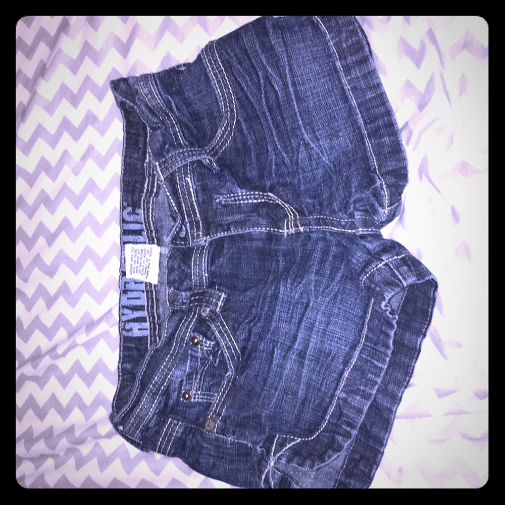 jean shorts